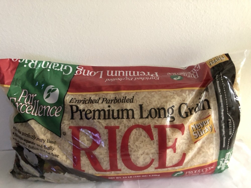 Par Excellence Long Grain Enriched Parboiled Rice 25Lbs.