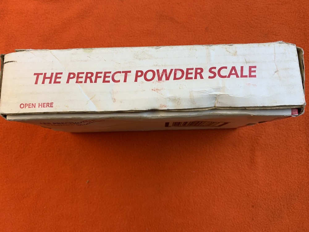 RELOADING - Lee Safety Power Scale #90681