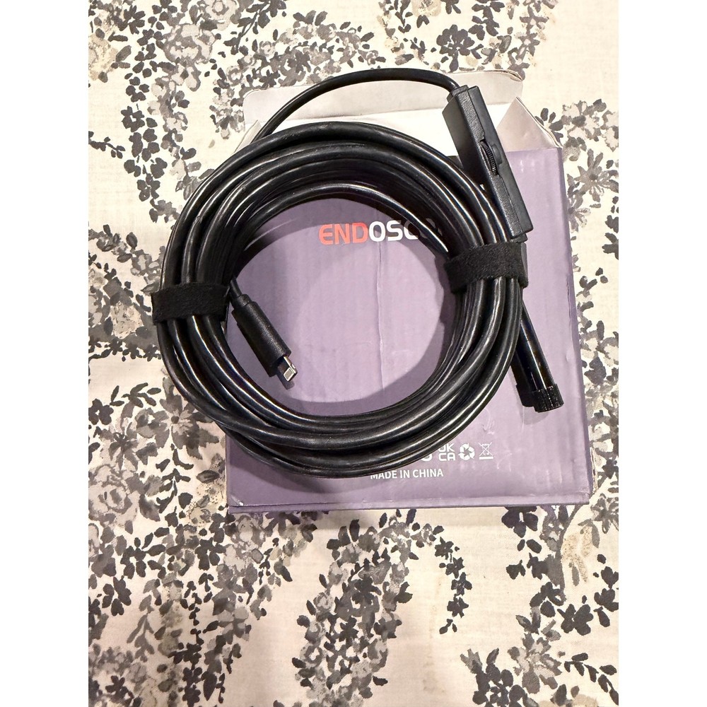 Endoscope - tiny camera for DIY tinkerers for iOS lightning connector.