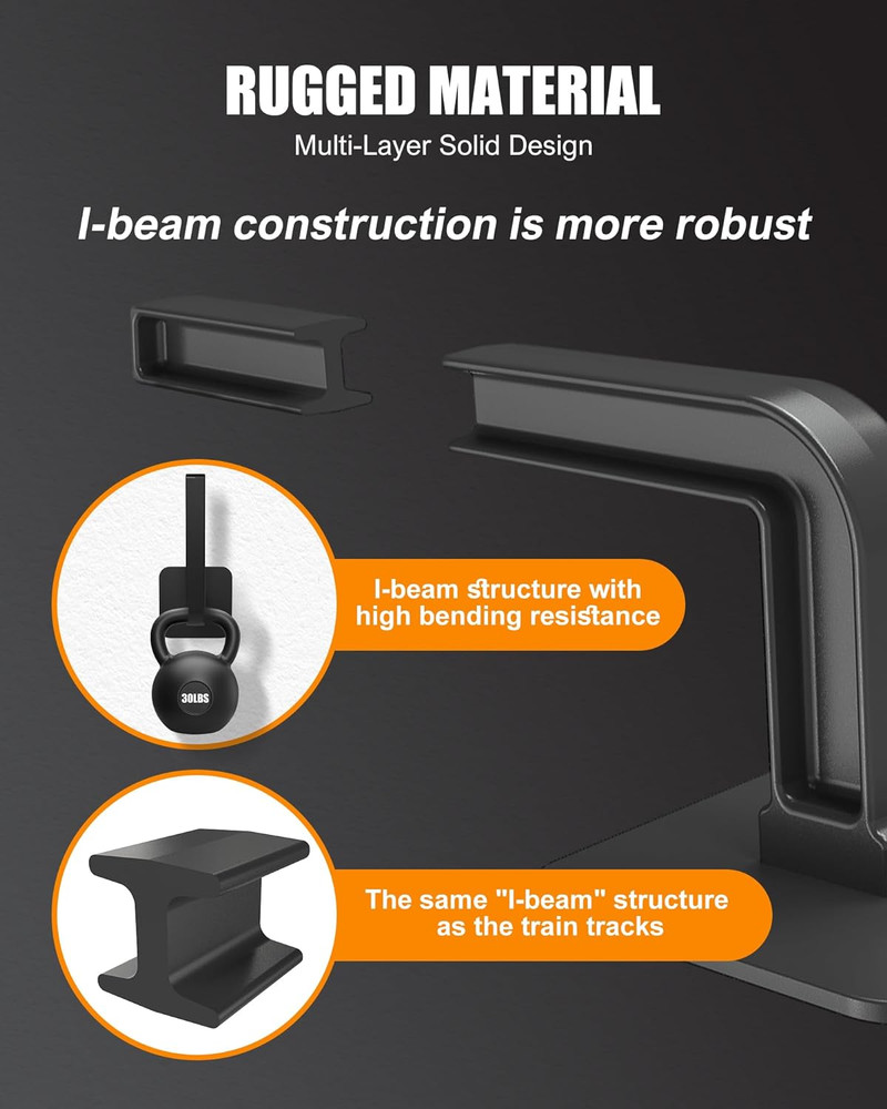 Hat Rack for Hat Storage (4-Pack), Multi-Purpose Hat Organizer, Strong Adhesive