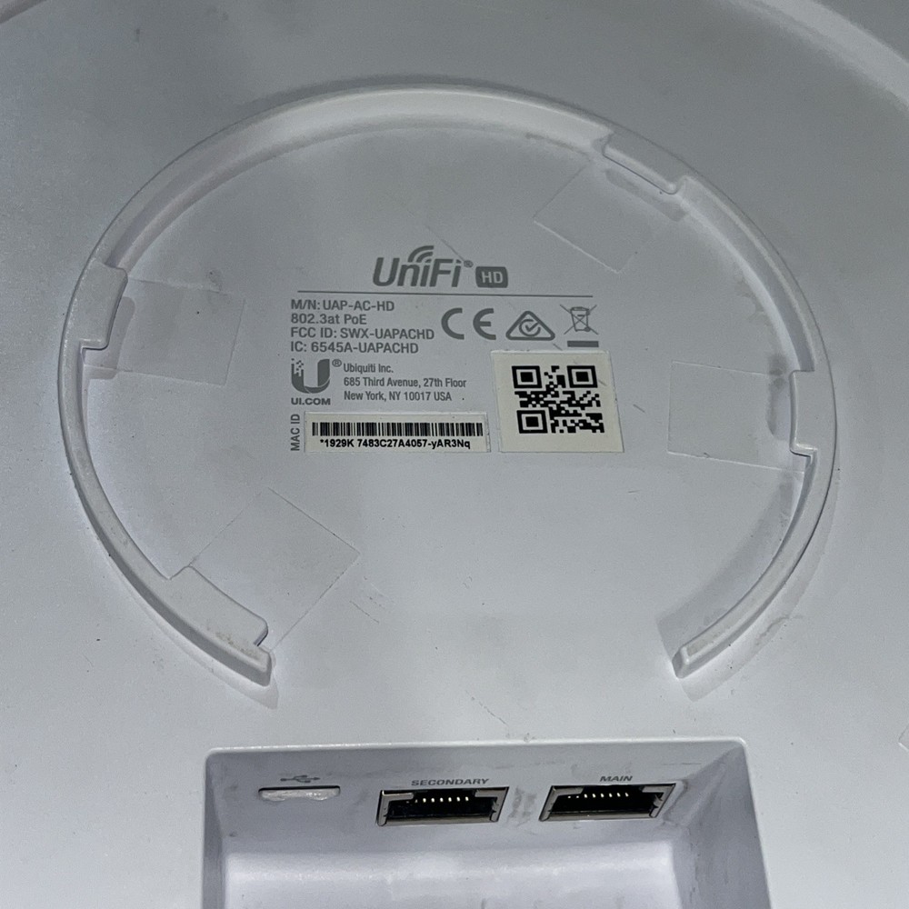 UNIFI UAP-AC-PRO SWX-UAPACHD ACCESS POINT