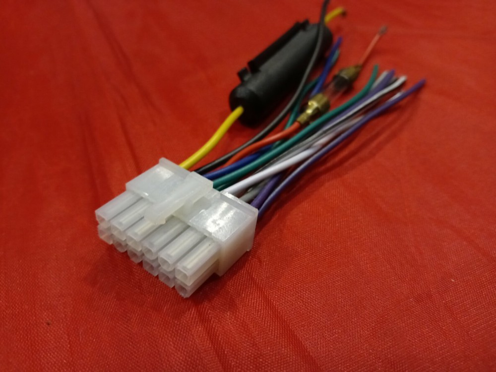 Wire Harness for Car Stereo 12 Wires