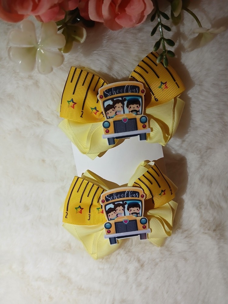 Hair Bows Set School