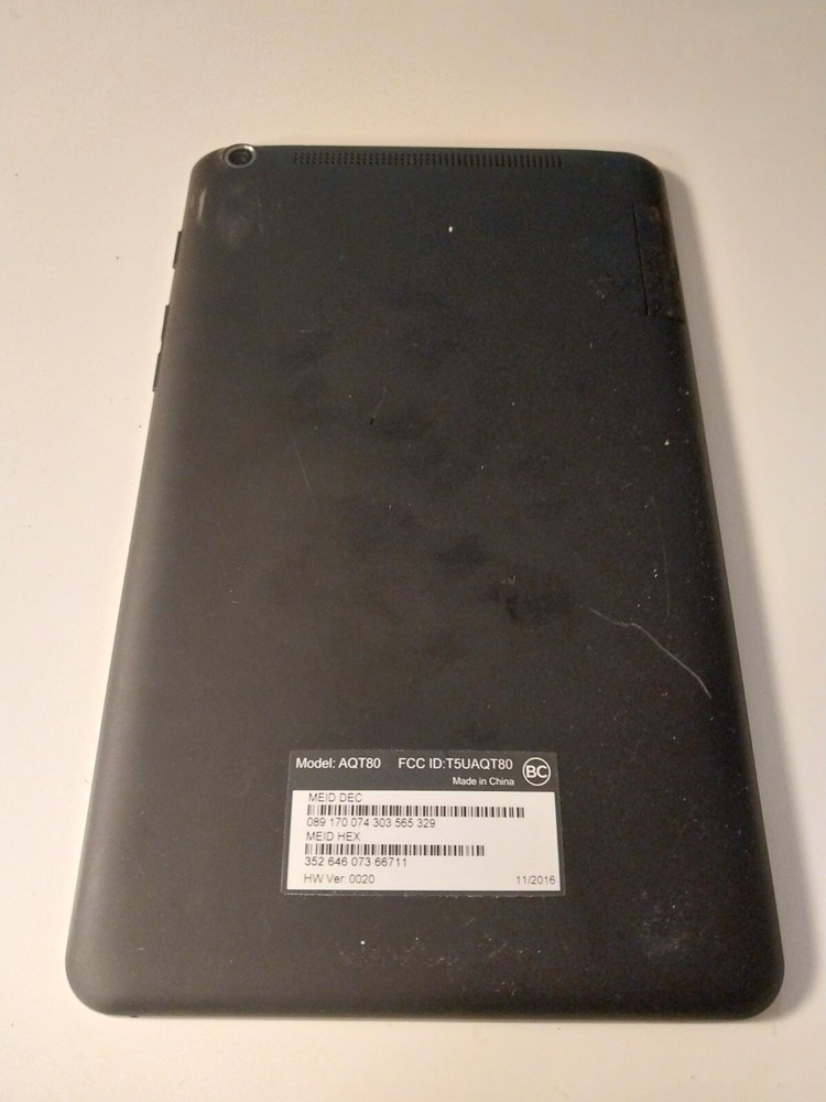 Sprint Slate 8in Tablet Black WON'T CHARGE BROKEN