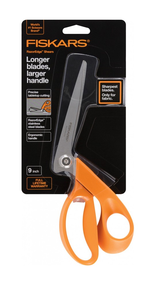 Fiskars RazorEdge 9 Inch Fabric Tabletop Shears