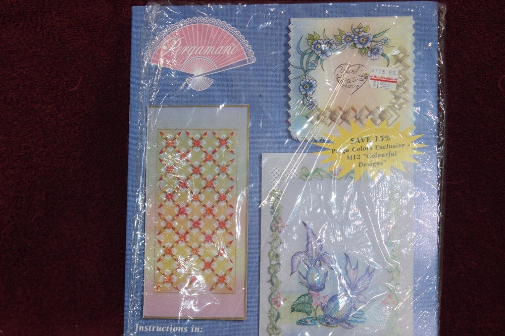 Pergamano Parchment Craft - M12: Colourful Designs