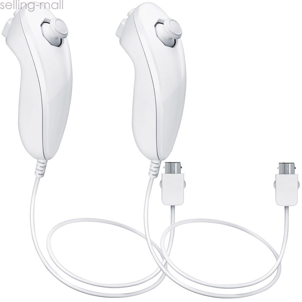 Wii Nunchuck Replacement Nunchuck Remote Gamepad Controller for Wii Wii U Remote
