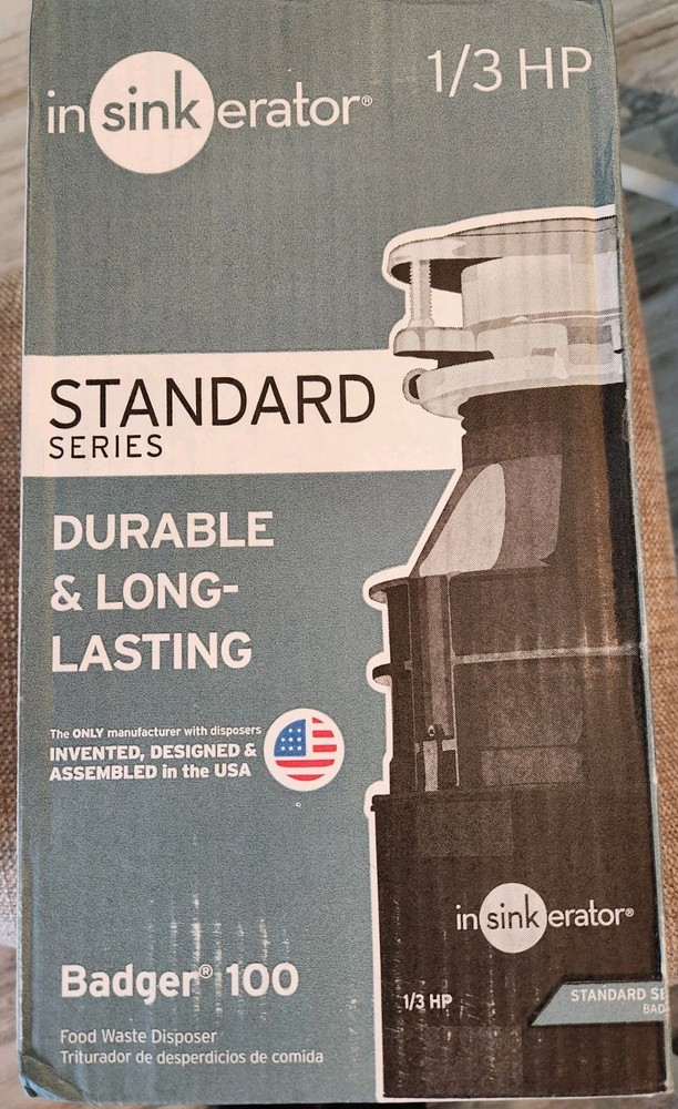 InSinkErator Badger 100 Disposal 1/3HP