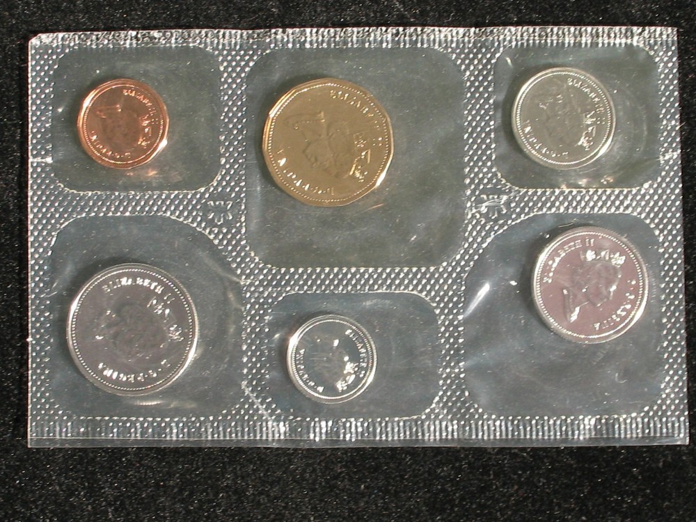 1995 CANADA PROOFLIKE MINT SET * WITH ORIGINAL MINT PACKAGING *