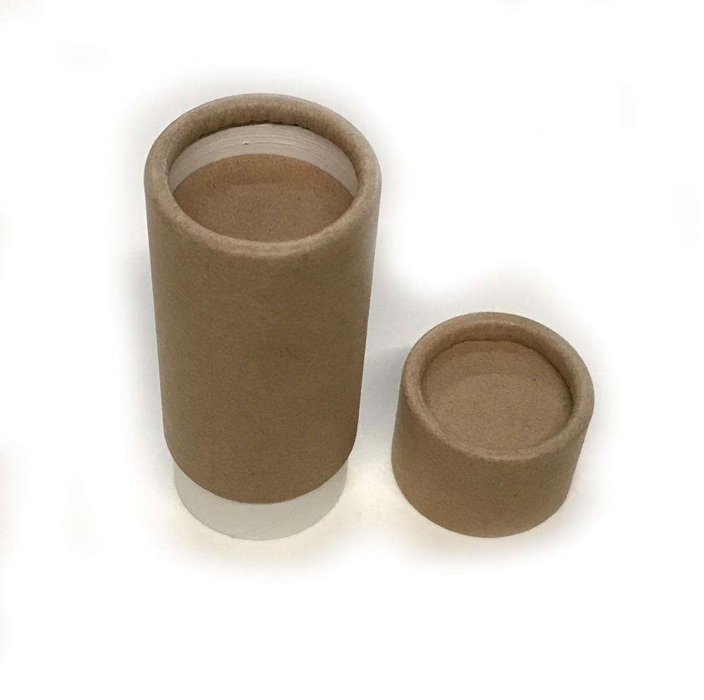 Empty Cardboard Deodorant Containers - Naturally BPA Free, Biodegradable:1-2-3oz