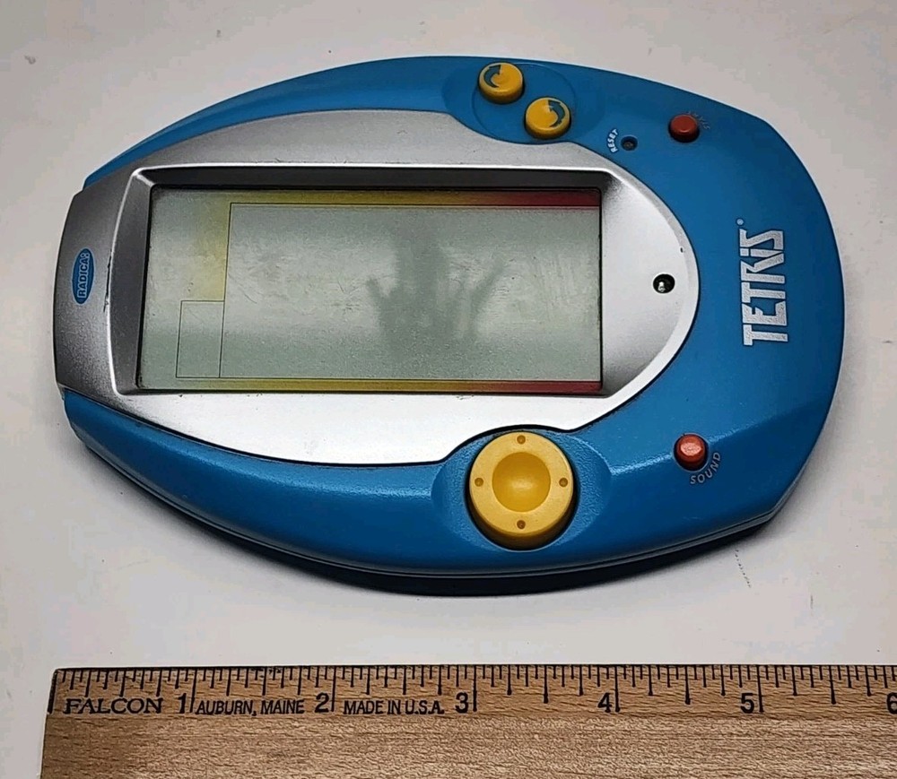 2005 Handheld Tetris Game by Radica