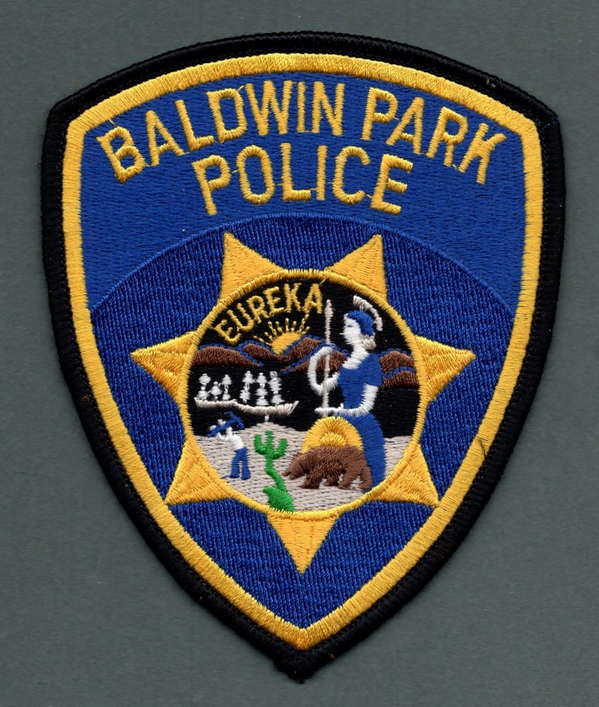 Baldwin Park California Police Patch