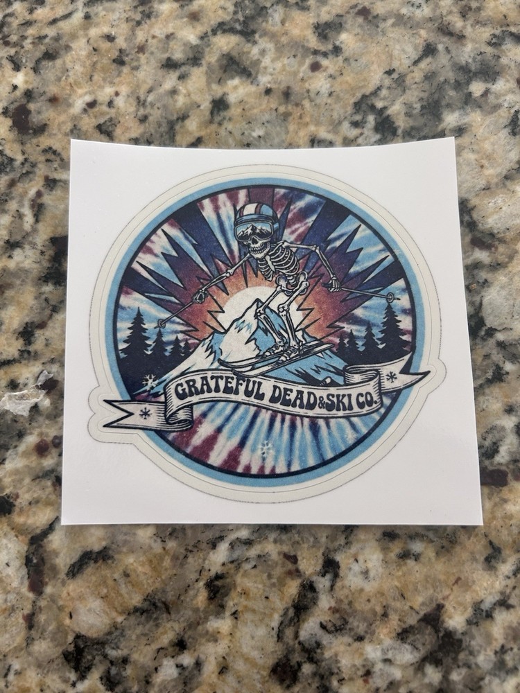 Grateful Dead Ski Sticker