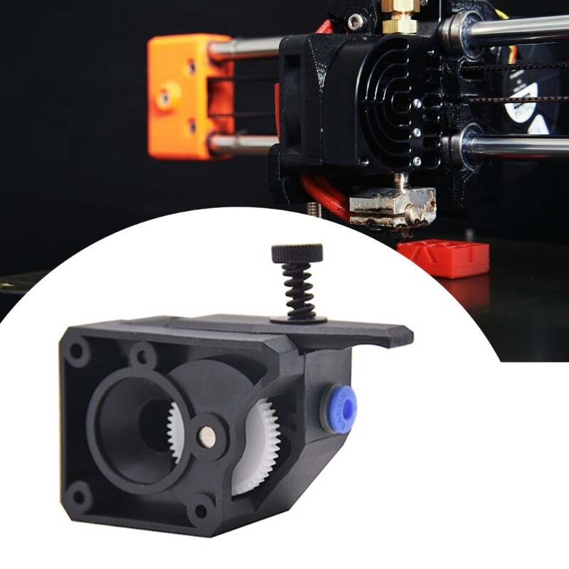 Updated Hardened Steel Double Gear Extruder Bowden Extruder