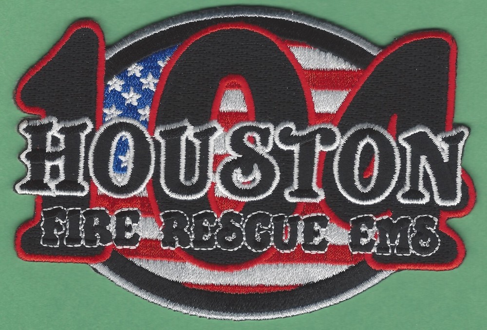 HOUSTON TEXAS FIRE STATION 104 COMPANY PATCH