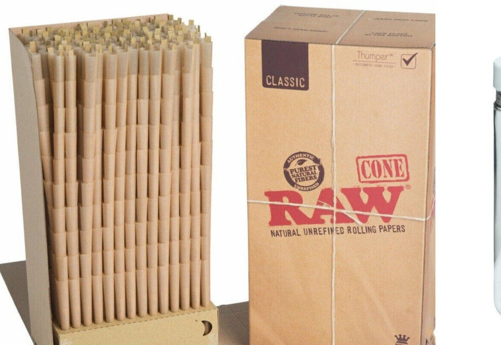 Authentic Raw King Size pre rolled 50 / 100 / 150 / 200 Cones