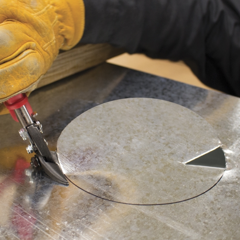 Malco Tools AVM6 EV Mini Offset Aviation Snip - Left Cutting