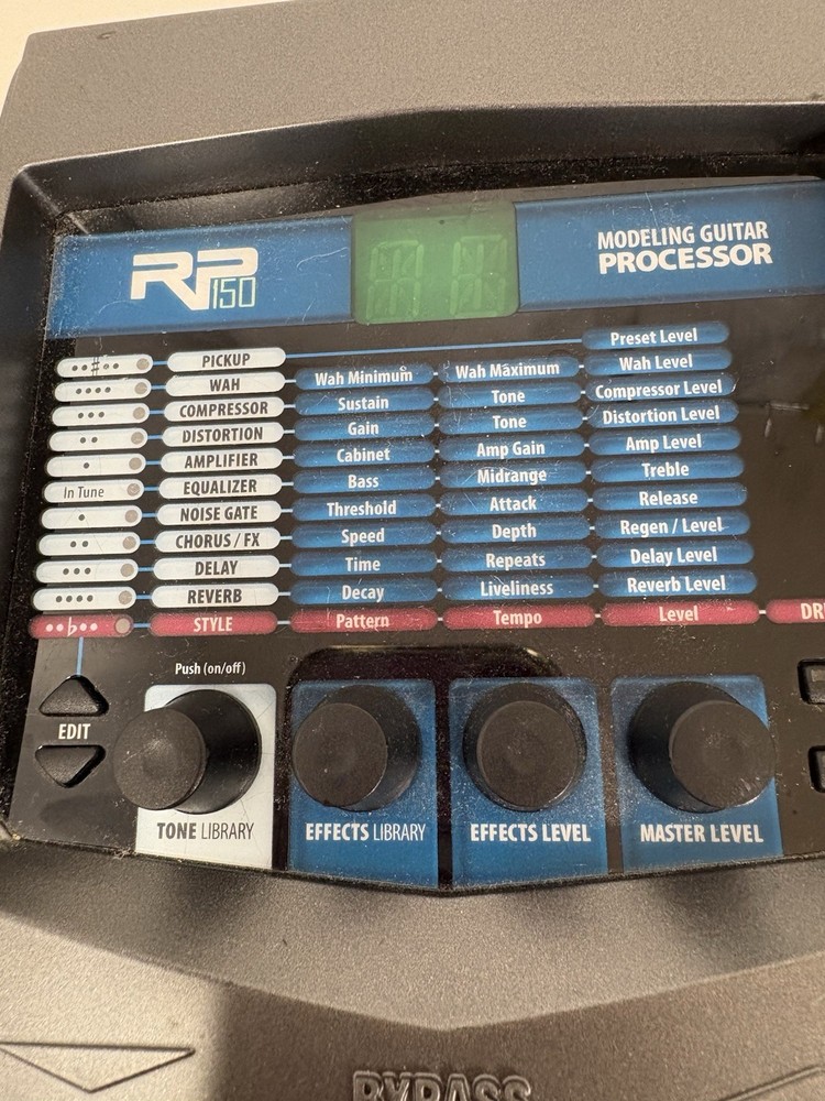 DigiTech RP150 Multi-Effects Guitar Effect Pedal *TESTED*