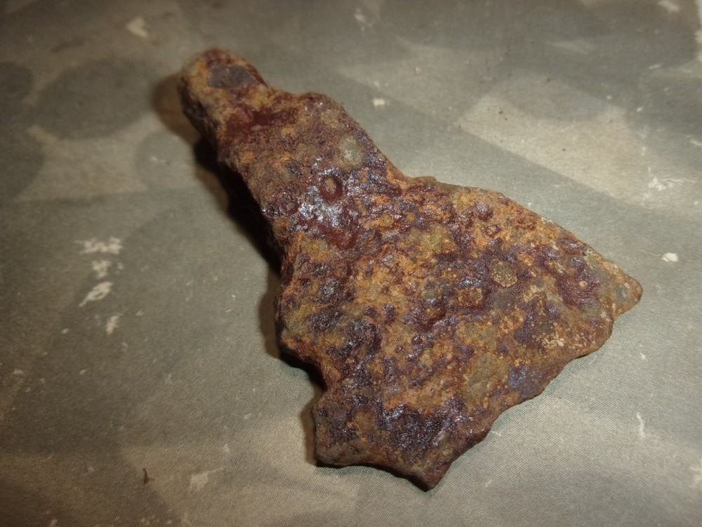 Primitive Old iron Axe Hammer head artifact