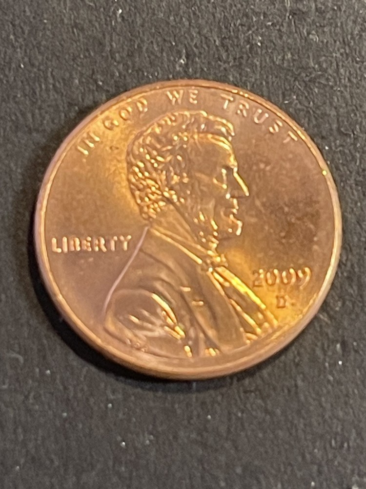 2009 D Lincoln Professional Life Cent (Red) X2108
