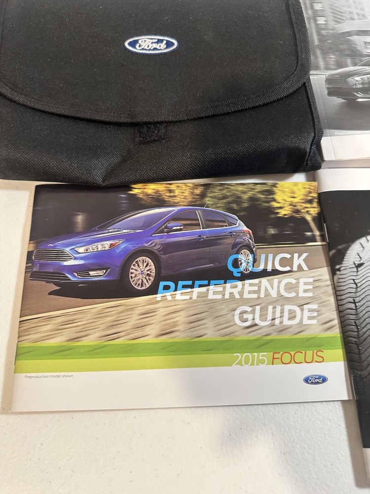2015 Ford Focus Owner's Manual Set