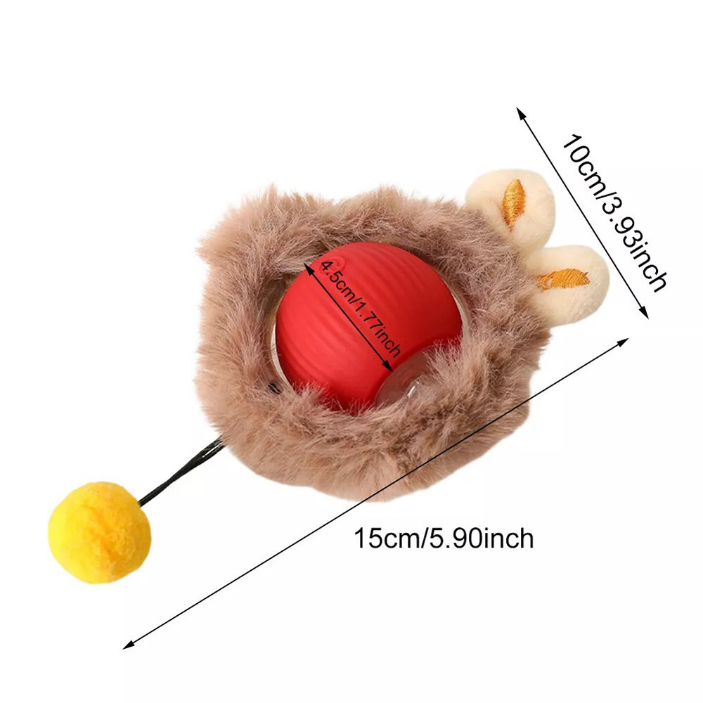 Interactive Rolling Cat Ball