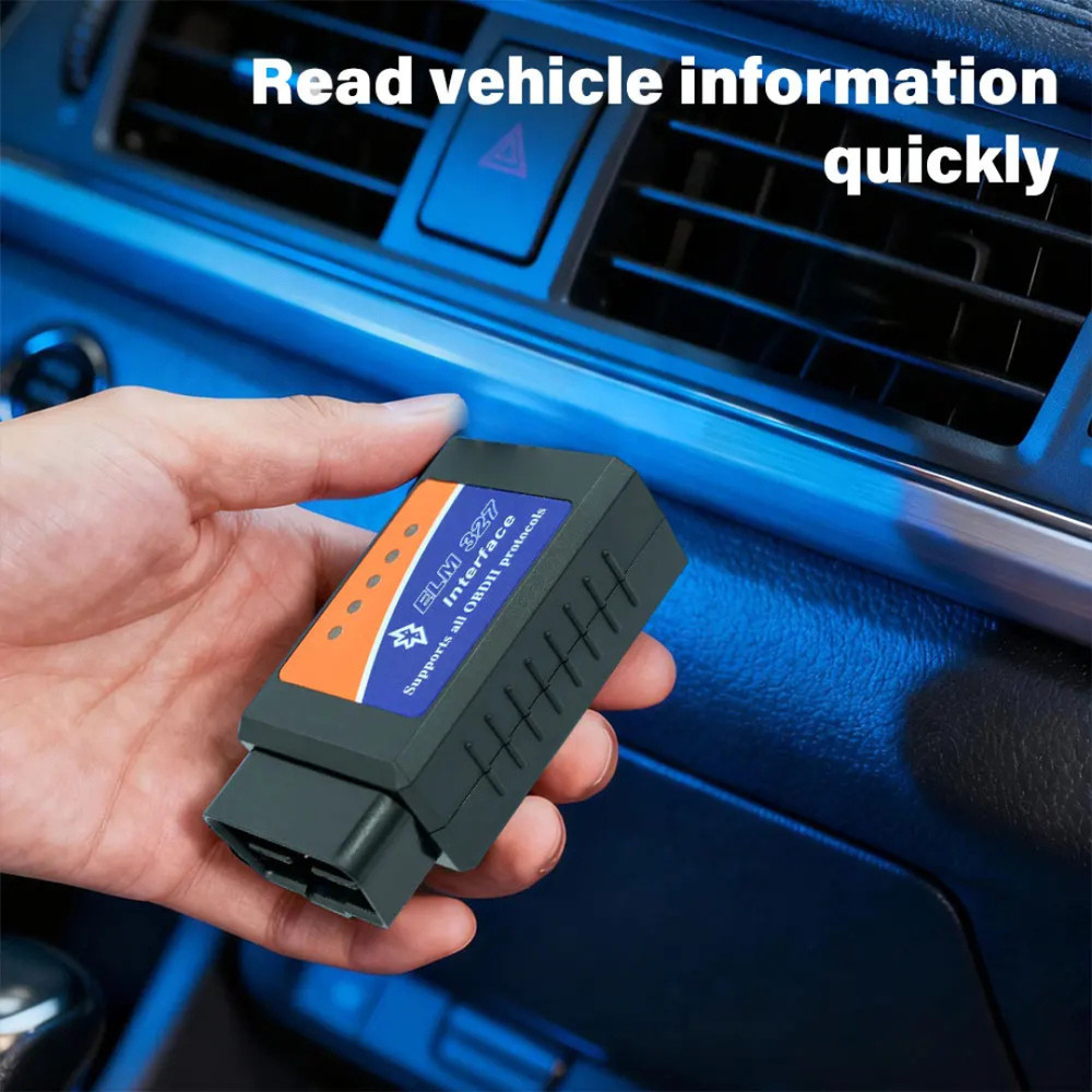 ELM327 OBD2 Scanner Bluetooth Car Diagnostic Tool Code Reader For Android /IOS