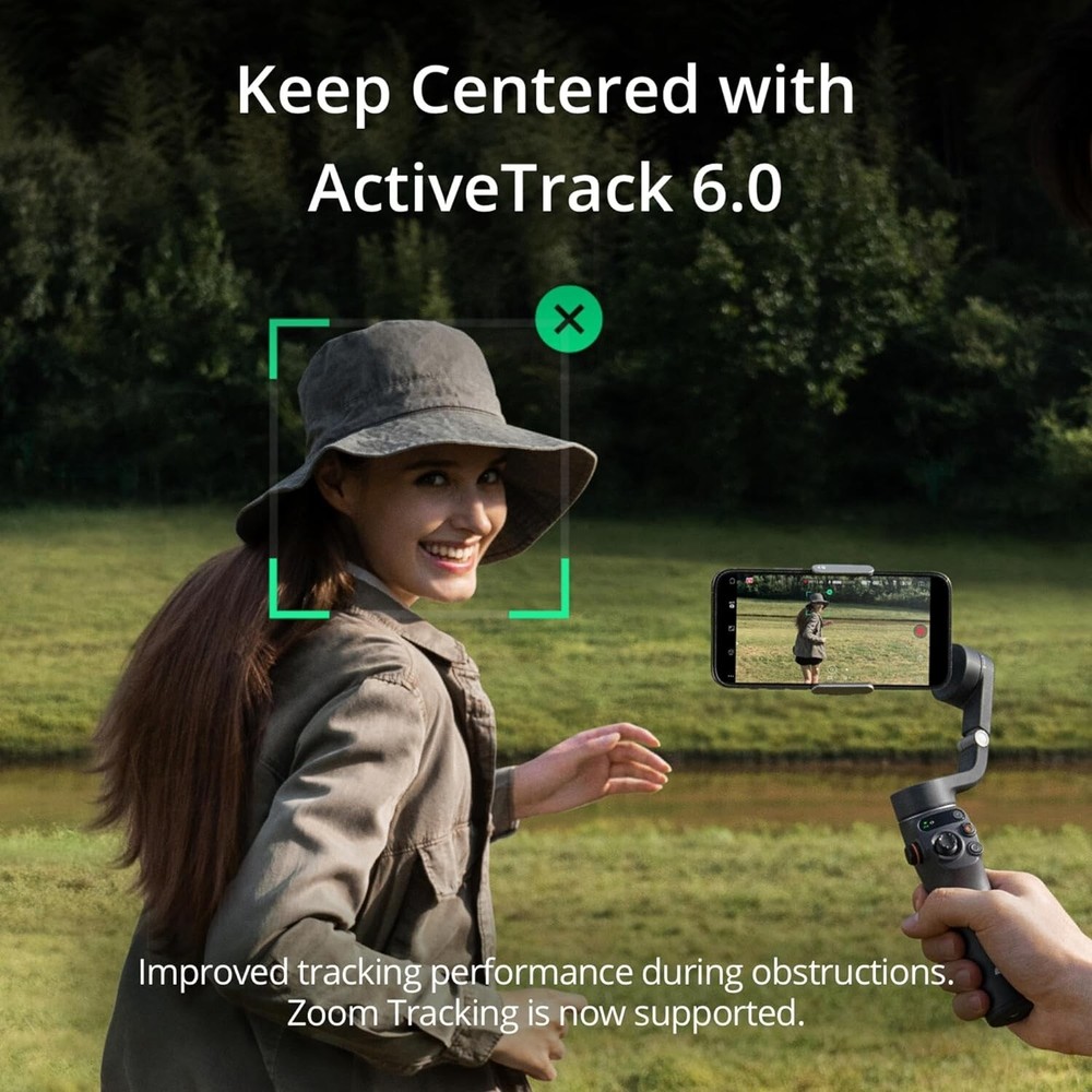 DJI Osmo Mobile 6 Smartphone Gimbal Stabilizer Extension Android & IOS for Vlog