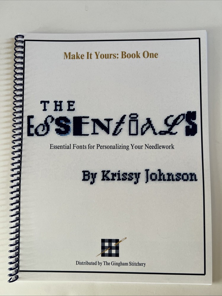 Krissy Johnson MAKE IT YOURS: Book One Essential Fonts for Personalization