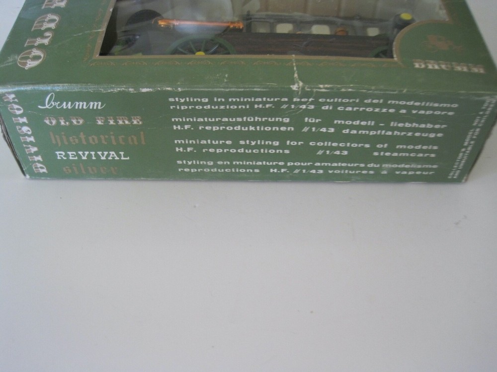 Car Brumm Old Fire Evans 1804 NIP
