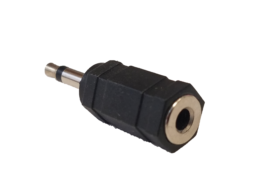 Stereo to Mono 3.5 mm (18") adapter