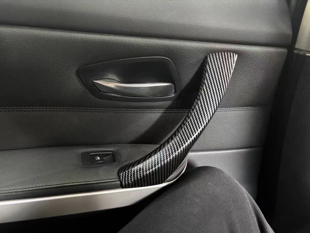 6PCS For 2005-2012 BMW E90 3-Series Interior Door Handle Armrest Pull Trim Cover