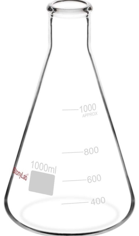 1000 ml Erlenmeyer Fermenter Flask