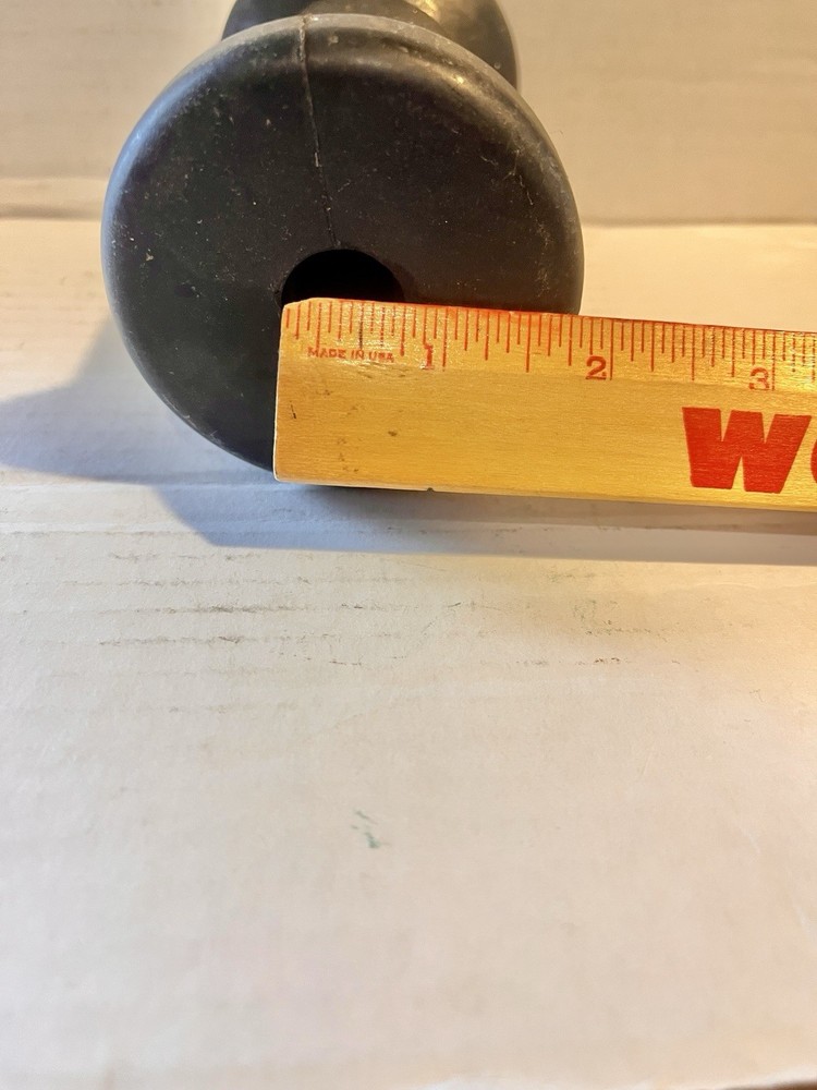 5" Black Boat Trailer Spool/Keel Roller, new
