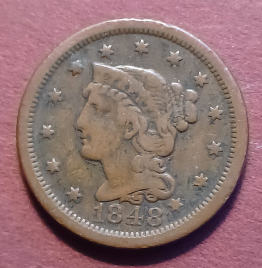 1848 U.S. Mint Large Cent