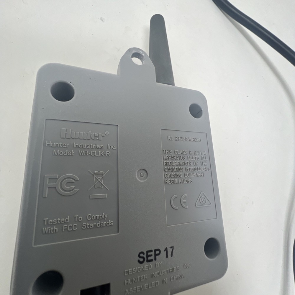Hunter I-Core IC-600PL Sprinkler Irrigation Timer Controller 18-Station Zone