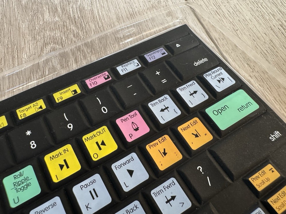 Apple Magic Keyboard Cover Skin for Final Cut Editing from kbcovers.com