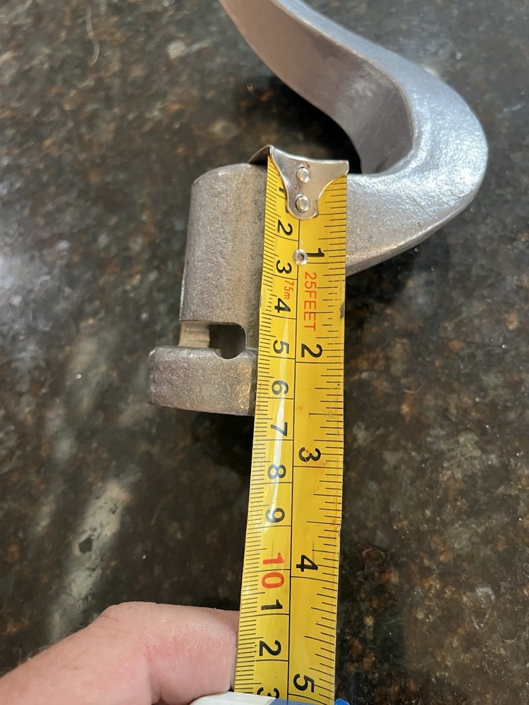 Dough Hook w/ Locking Pin 12 Qt Unmarked