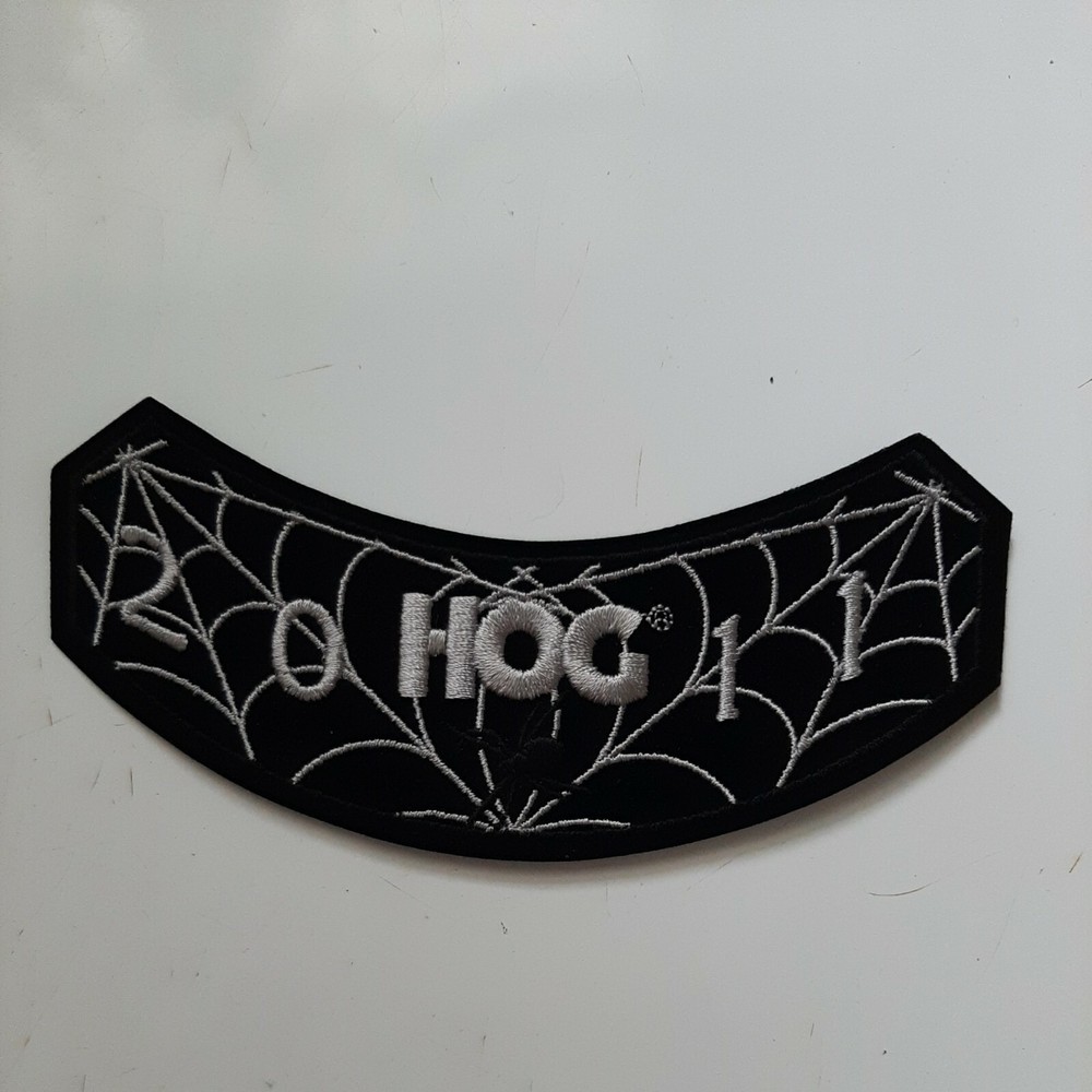 2011 Harley Owners Group HOG Rocker Patch, Mint! Free 🆓️ Shipping!!!