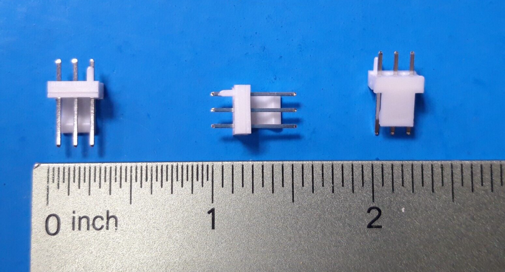 (50 pcs) Header Connector, HF08030-P1 , Foxconn, PCB Mount, 3 Contacts