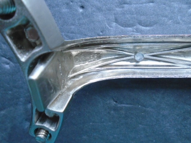 HAMPTON BAY CEILING FAN REPLACEMENT BRACKET/ARM BRUSHED SILVER CK-56