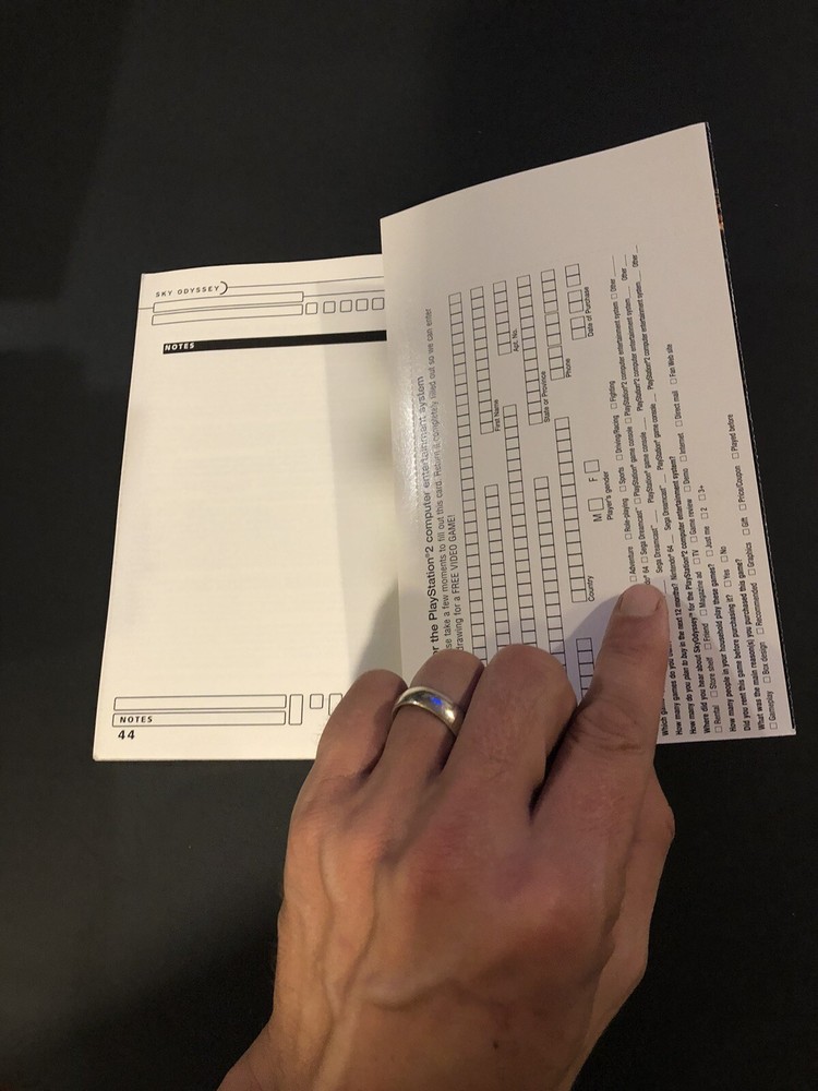 sky odyssey ps2 manual Only