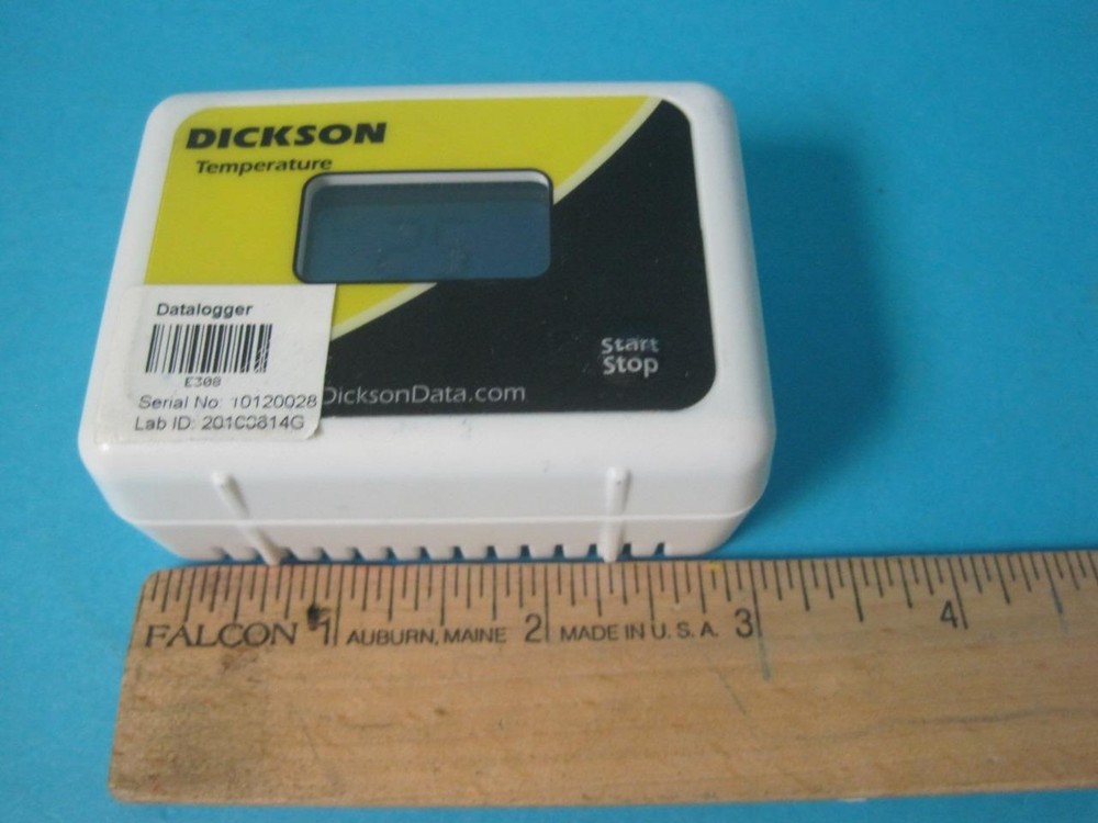 DICKSON SP425 TEMPERATURE DATA LOGGER WITH DIGITAL DISPLAY START & STOP USED