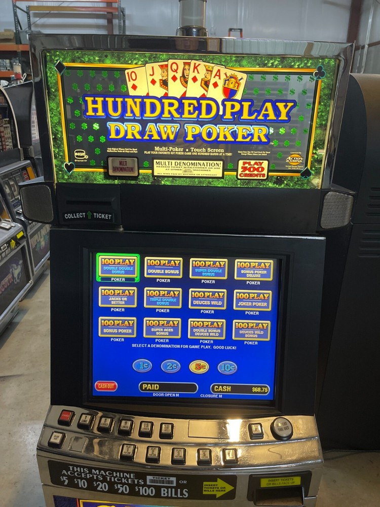 IGT Hundred Play Draw Poker Multi Games