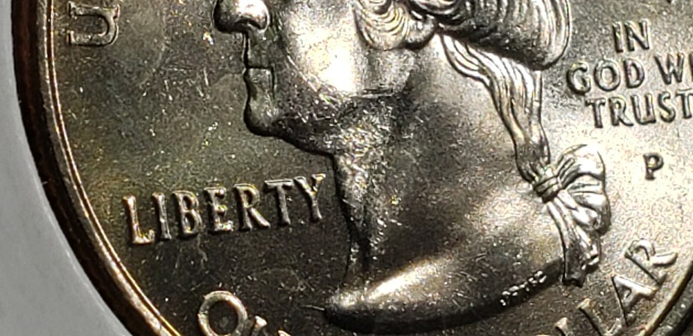 2003 P Missouri quarter *strike through Lamination Error* ? MS Uncirculated