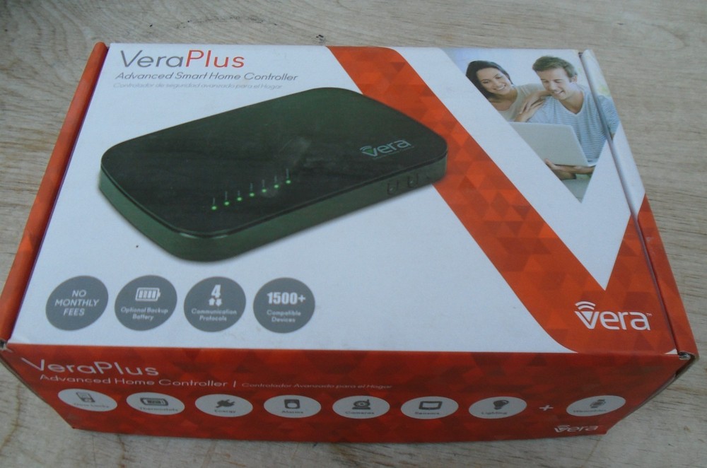 AS IS Vera Plus US Advanced Smart Home Controller, Z-Wave, Bluetooth Zigbee WiFi