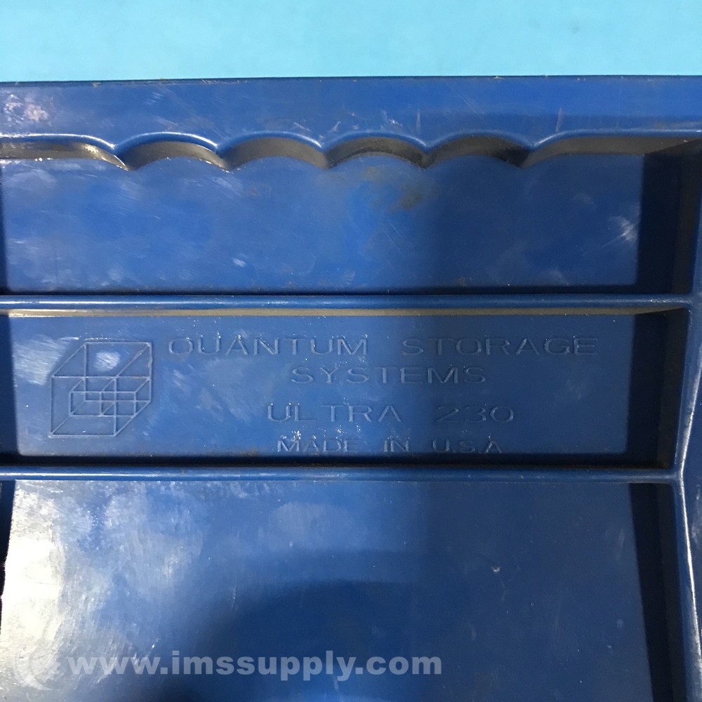 Quantum Storage Systems ULTRA230 Blue Ultra Stack and Hang Bin USIP
