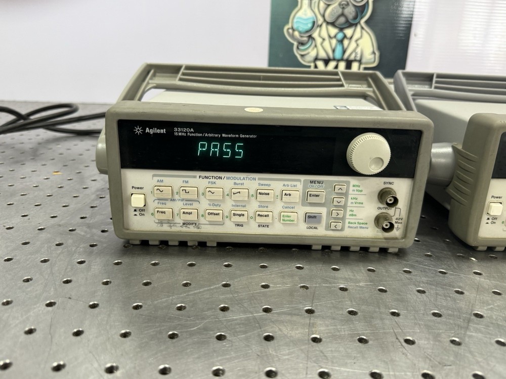Agilent 33120A Function/Arbitrary Waveform Generator Tested Output AS-IS