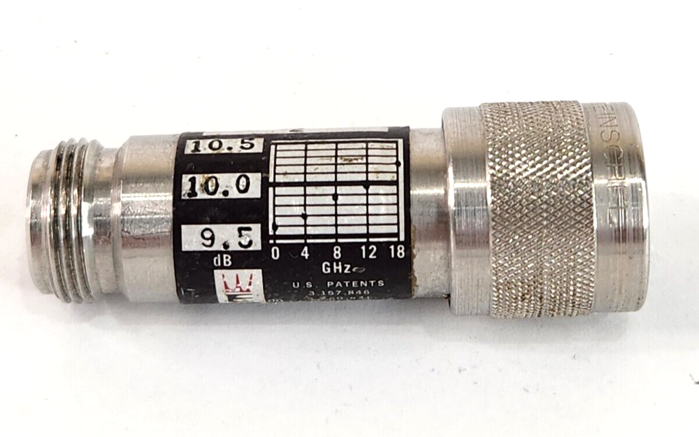 Weinschel Engineering model 2 attenuator 10 dB