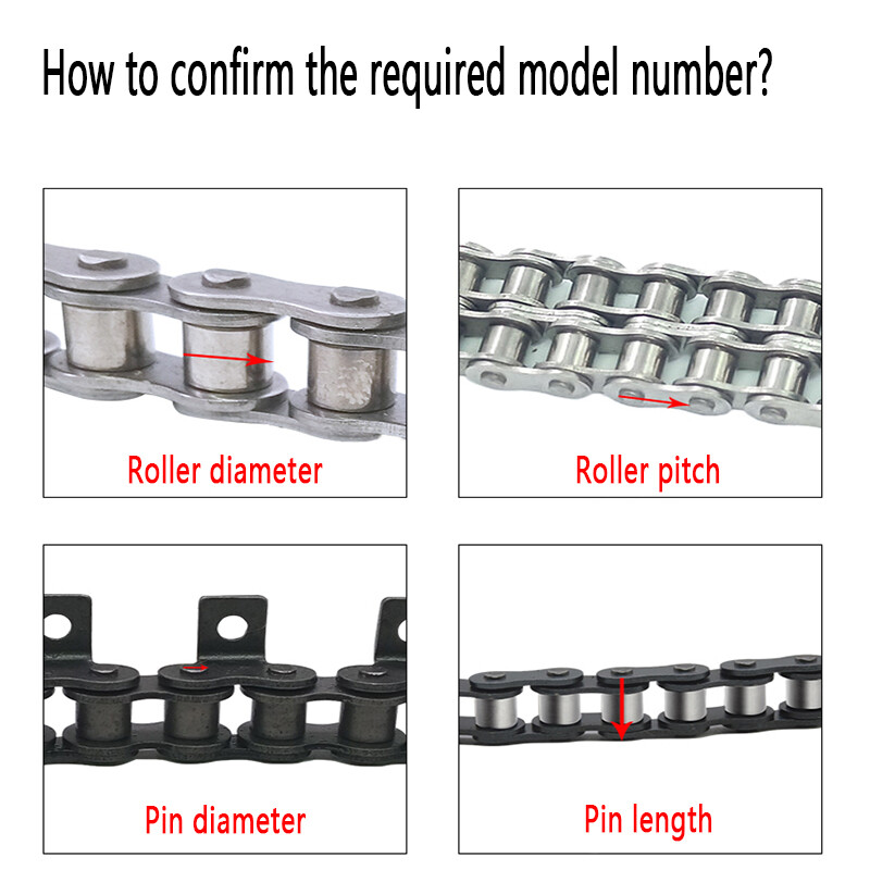 Roller Chain Standard Full/Half Link Fast Post 04C - 20A Chain Connecting Links